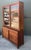 Mid 20th Century Vintage Primitive Teak Sliding Door Cabinet For Sale - Image 5 of 12