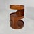 Italian Modern Round Wooden Coffee Table, 1970s For Sale - Image 14 of 14