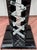Plastic Shlomi Haziza (Israel B1969) Lucite Acrylic MCM Art Sculpture Pedestal Table 36" For Sale - Image 7 of 15