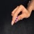 Not Yet Made - Made To Order Three Stone Real Ruby Engagement Ring in 18k Solid White Gold With Diamonds Size 7 For Sale - Image 5 of 15