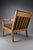 GE-265 Lounge Chair in Oak and Kvadrat Wool by Hans J. Wegner for Getama, Denmark, 1992 For Sale - Image 6 of 14