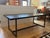 Industrial Bespoke Wood + Metal Dining Table For Sale - Image 3 of 12