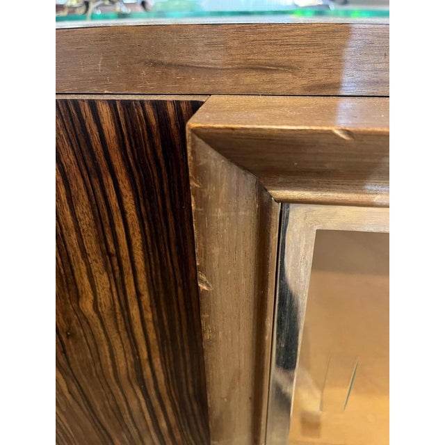 Art Deco Buffet in Macassar Ebony, 1940s For Sale - Image 10 of 14