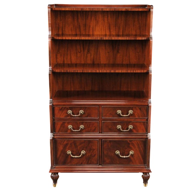 Niagara Furniture Waterfall Mahogany Bookcase For Sale
