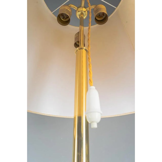 Large Model 2035 Helios Floor Lamps in Brass by J. T. Kalmar, 1960s, Set of 2 For Sale - Image 12 of 16