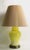 1970s Bright Yellow Chinese Style Table Lamp For Sale - Image 9 of 9