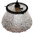 Metal Victorian Daisy and Buttons Pressed Glass Light - 7 Available For Sale - Image 7 of 11