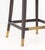 Late 20th Century Brabbu Chocolate Leather Bar Stools, 3 For Sale - Image 5 of 9
