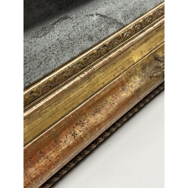 Gold French Mirror, 19th Century For Sale - Image 8 of 16