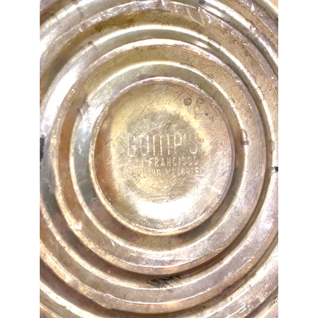 Sterling Weighted Silver Candlesticks From Gump's San Francisco Pair .925 Decor For Sale - Image 11 of 11