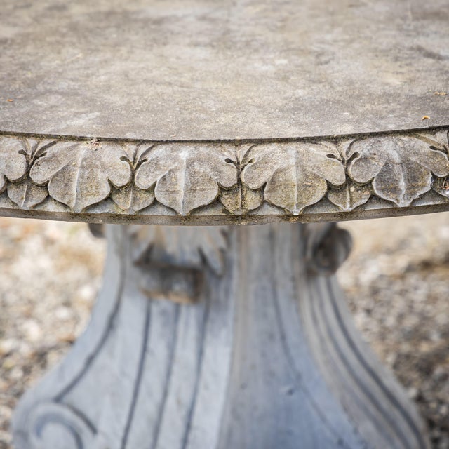 Garden Table in Natural Stone For Sale - Image 3 of 8