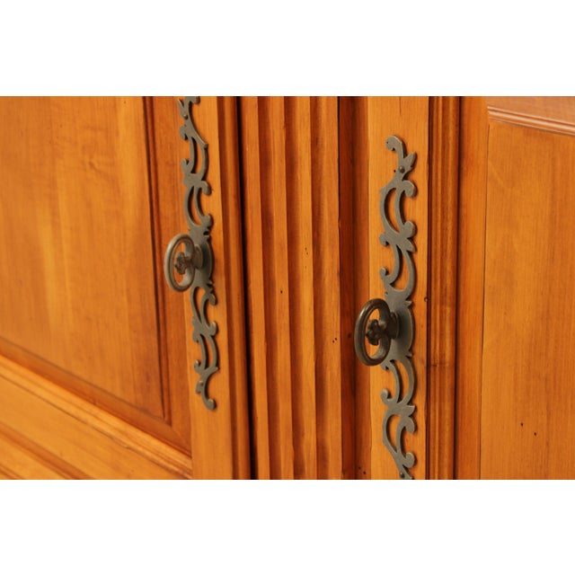 Ethan Allen Legacy Collection Open Bookcase Cabinet For Sale - Image 12 of 15