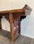 Wood Antique Asian Wood Alter Console Table For Sale - Image 7 of 10