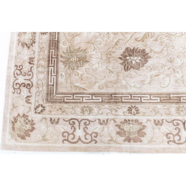 Modern Traditional-Inspired Hand-Knotted Silk Rug by Doris Leslie Blau For Sale In New York - Image 6 of 8