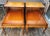 1950s Vintage Leather and Mahogany Step Side Tables - a Pair For Sale - Image 5 of 13