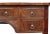 Brown English Victorian 1860s Walnut and Mahogany Bowfront Sideboard with Five Drawers For Sale - Image 8 of 8