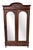 Antique Wardrobe in Walnut, 1910 For Sale