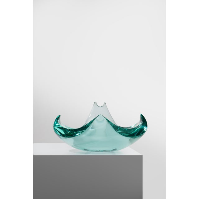 1970s Decorative Dish Bowl by Erwin Walter Burger for Fontana Arte, 1970s For Sale - Image 5 of 8