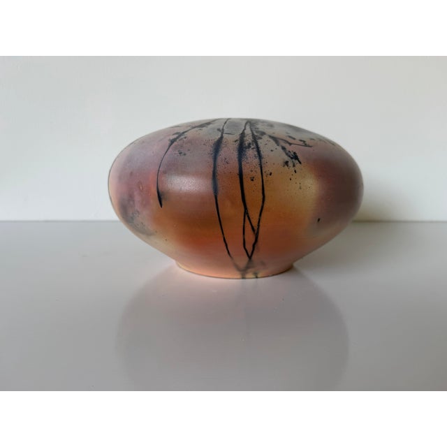 Vintage Handmade Abstrac DesignArt Studio Pottery Vase – Signed For Sale - Image 11 of 12
