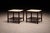 m.l. Magalhães Pair of Rosewood & Marble Side Tables, Brazil, Circa 1960 For Sale - Image 10 of 11