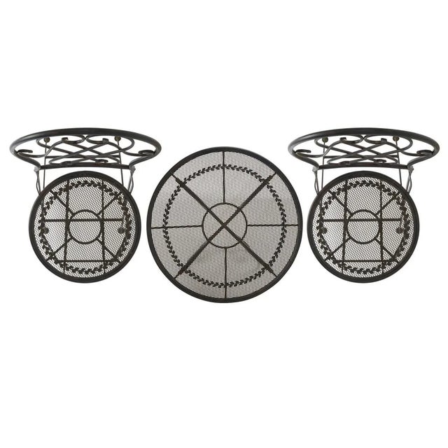 Adriel 3 Piece Bistro Set - Black Rust For Sale In Philadelphia - Image 6 of 8