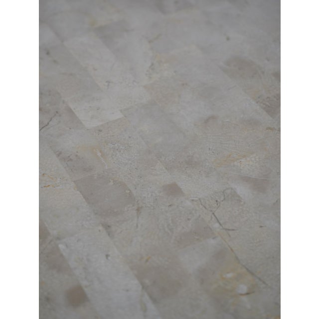 Maitland Smith Modern Design Tessellated Marble Coffee Table For Sale - Image 10 of 11