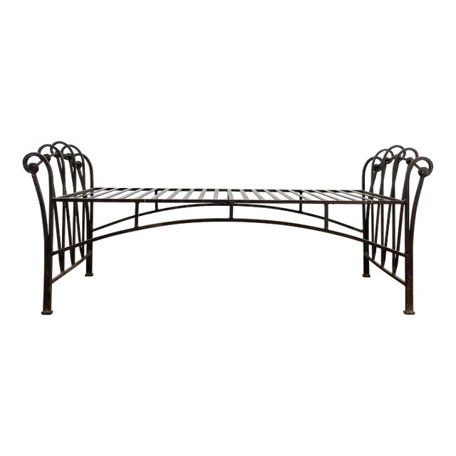 Vintage Cast Iron Bench Chairish