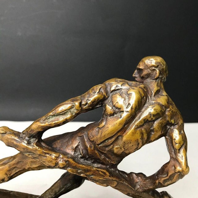 Le Faguays, Sailor Pilot, Bronze For Sale - Image 5 of 9