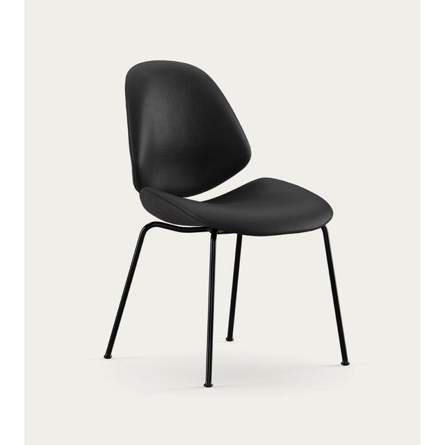 Salto and Sigsgaard Council Family Salon Chair Prestige Black + Back: Re-wool 198 For One Collection The Council Family...