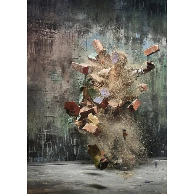 Vizerskaya, Explosion Wall, Photographic Paper, in Flawless conditions. Designed from 2000 This piece has an attribution...