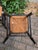 Brown Pair of Antique Ladder Back Child Kid Woven Chairs For Sale - Image 8 of 15