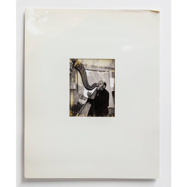 Mid 20th Century Rare Vintage Silver Gelatin and Polaroid Photograph Prints Ansel Adams Portrait For Sale - Image 5 of 5