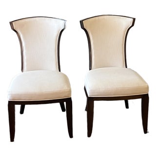 Pair of Barbara Barry by Henredon "Elegance" Side Chairs For Sale