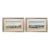 Early 20th C. Artist Signed Watercolors of Venice and Tuscany Village - A Pair For Sale