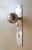 Metal Small Art Deco Bauhaus Doorknob, 1930s For Sale - Image 7 of 7