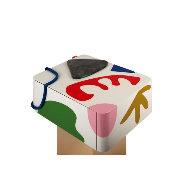 Fauves Bedside Tables by Malabar, Set of 2 For Sale - Image 9 of 16