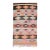 Colorful Geometric Pattern Woven Kilim Runner Rug For Sale