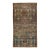 Antique Malayer Hand-Knotted Wool Rug - Distressed Muted Slate Blue & Terracotta For Sale