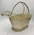 Lovely mid-century silver French Wire Wine Carrier Basket. Beautiful on a table - gorgeous to bring to a holiday party.