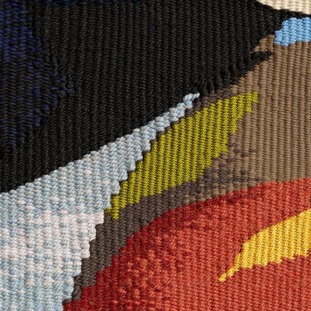 Black Woman and Bird Tapestry in the style of Joan Miró, 1960 For Sale - Image 8 of 13