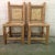 1900 - 1909 Vintage Handmade Lodgepole & Rawhide Chairs - Pair For Sale - Image 5 of 6