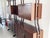 Mid-Century Modern Mid-Century Italian Modern Free-Standing Bookshelf in Wood and Brass, 1960s For Sale - Image 3 of 18