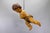 German Baroque Revival Style Polychromed Carved Wood Putto Figure For Sale - Image 16 of 18