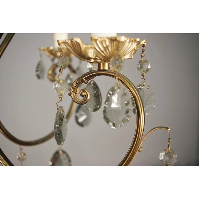 Suspension Chandelier, 1950s For Sale - Image 9 of 13