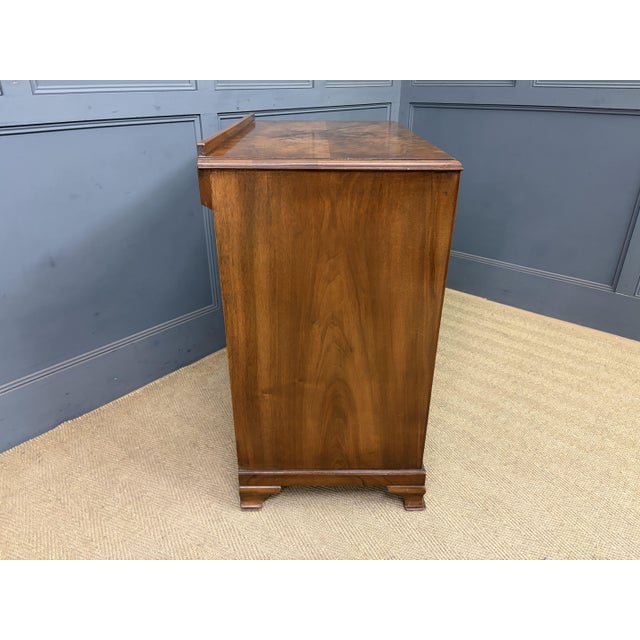 Vintage Art Deco Burr Walnut Chest of Drawers from Waring & Gillow, 1932 For Sale - Image 6 of 16
