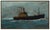 Message us to inquire about custom framing options! (Included for free with every purchase) The artwork here, "Dark Waters...
