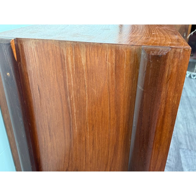 Mid-Century Modern Scandinavian Style Teak Chest of Drawers, 1950s For Sale - Image 12 of 18