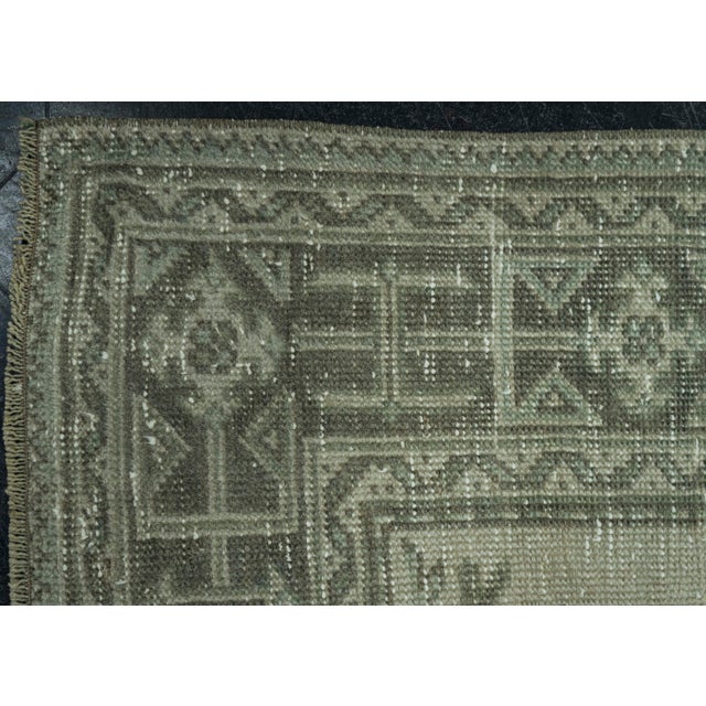 Early 21st Century Turkish Vintage Rug 4'8" x 11'6" #20773 For Sale - Image 5 of 8