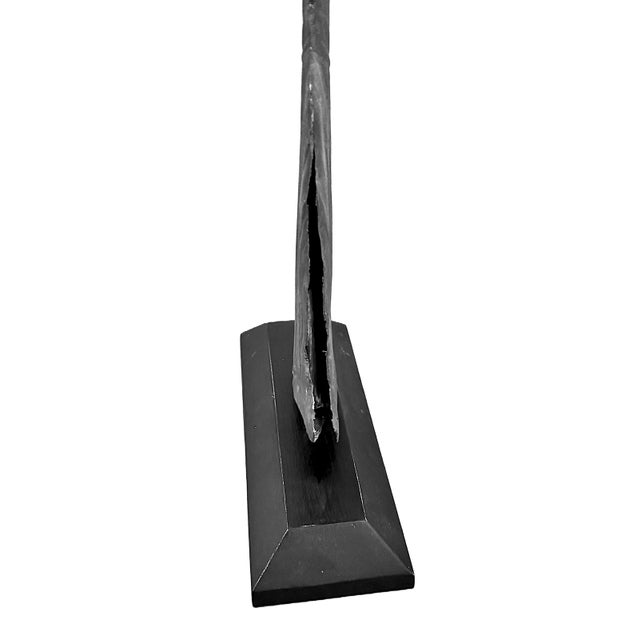 Late 19th Century Late 19th-Century “Goddess of Liberty” Copper Weathervane on Stand For Sale - Image 5 of 9