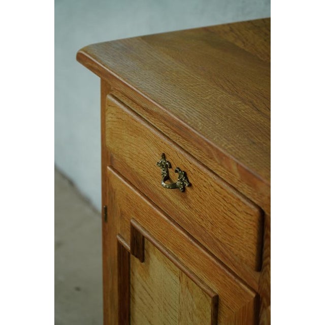 Mid-Century Modern Danish Oak Sideboard, 1970s For Sale - Image 17 of 18